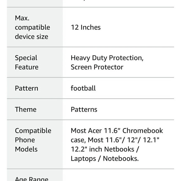 Amary Soccer Ball Laptop Case Neoprene Computer Protect Case with handles. - Picture 6 of 6